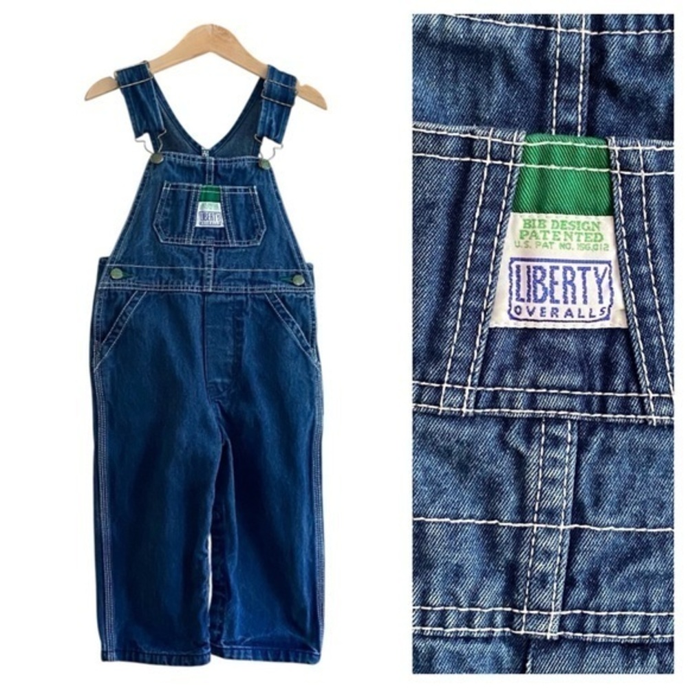 Liberty Youth Denim Overalls Bibs